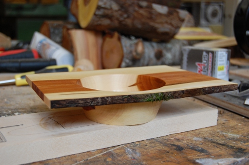Winged bowl apple tree